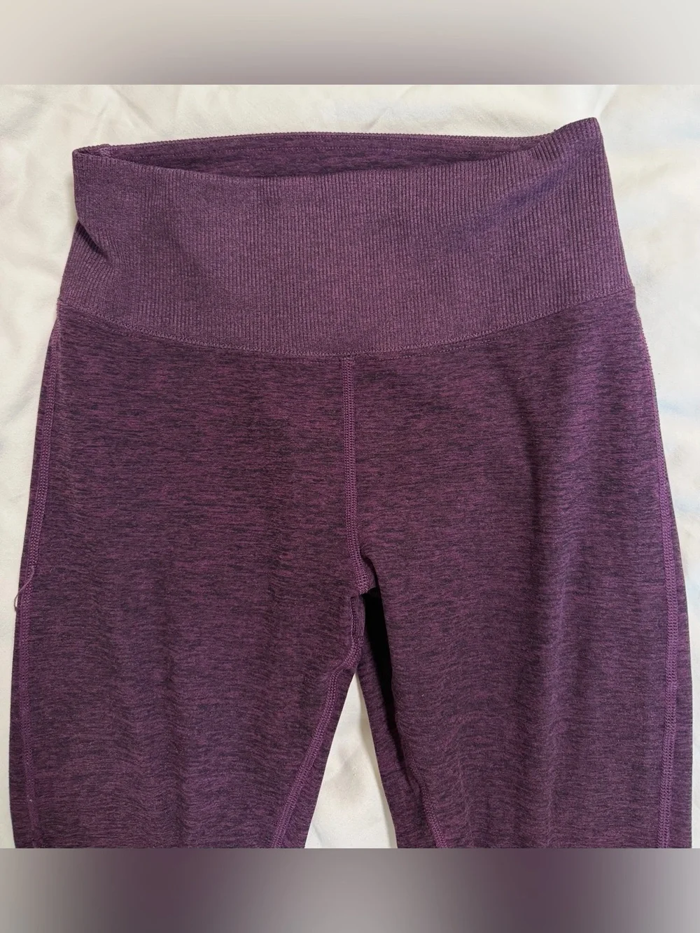 ALO Yoga Alosoft High-Waist Leggings | Deep Plum Burgundy | Size S